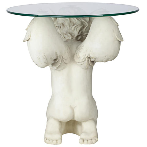 Cherubs Care Glass Topped Table