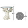 Image of Cherubs Care Glass Topped Table