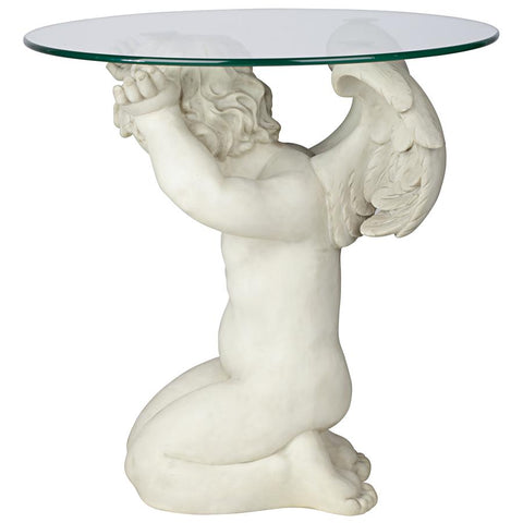 Cherubs Care Glass Topped Table