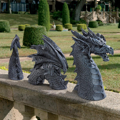 Dragon Of Falkenberg Castle Moat Statue