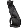 Image of Pensive Panther Black Jaguar Statue