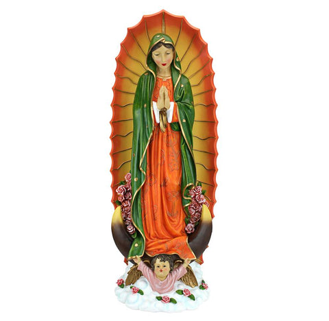 Large Virgin Of Guadalupe Statue