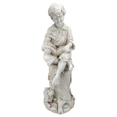 Sebastian The Reading Child Statue