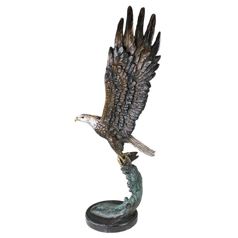 Majestic Eagle Bronze Statue