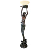 Image of The Goddess Offering Mermaid Floor Lamp