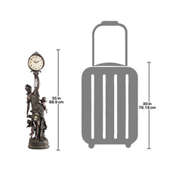 Flora Swinging Pendulum Clock