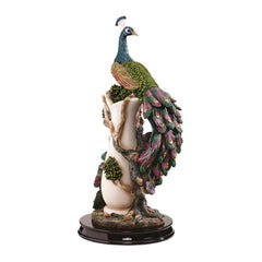 Peacocks Garden Statue