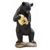 Image of Beehive Black Bear Spitter Piped Statue