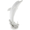 Image of Medium Tropical Tale Dolphin Piped Statue