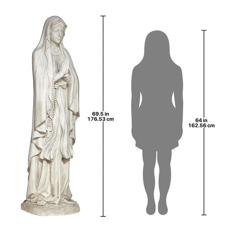 Life Sized Virgin Mary Statue