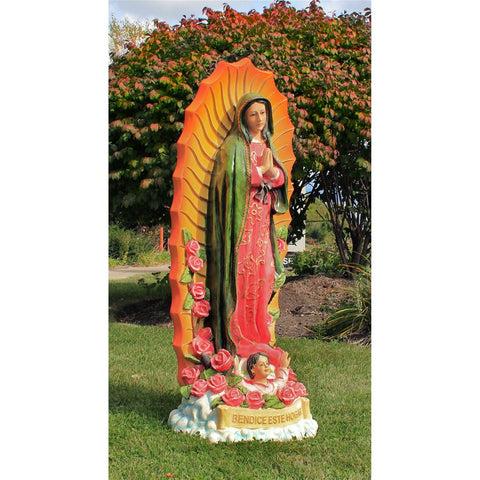 Grande Virgin Of Guadalupe Statue