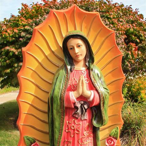 Grande Virgin Of Guadalupe Statue