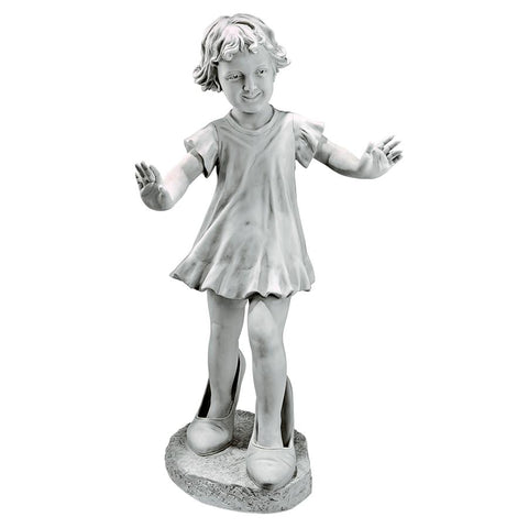 Hillary In Heels Garden Girl Statue