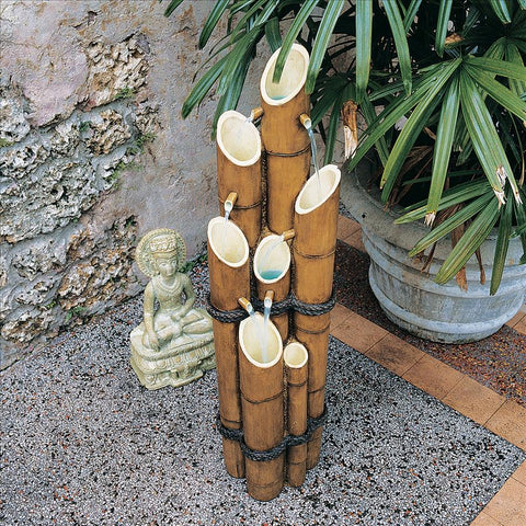 Cascading Bamboo Fountain