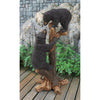 Image of Climbing Cubs Black Bear Statue