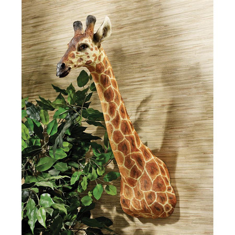 African Giraffe Wall Trophy