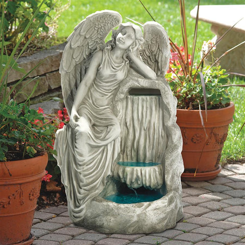 Resting Grace Angel Fountain
