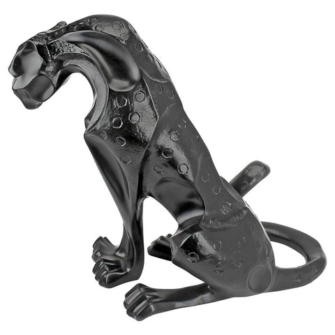 Rampant Tranquility Black Panther Statue