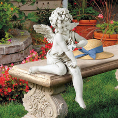 Peaceful Presence Garden Angel Sitter