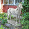 Image of Majestic Horse Statue Antique Stone