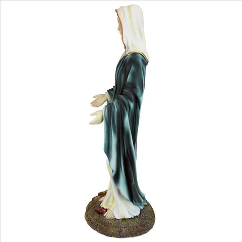 Virgin Mary Blessed Mother Statue