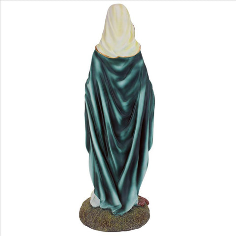 Virgin Mary Blessed Mother Statue