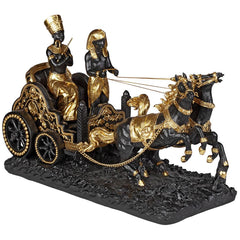 The Royal Egyptian Chariot Procession Of Pharaoh