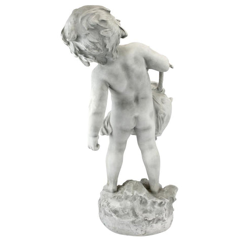 Young Chlid Urn Carrier Garden Statue