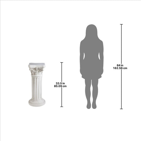 Athena Corinthian Pedestal