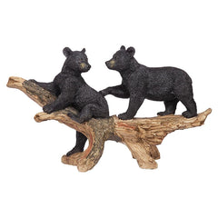 Mischievous Bear Cubs Statue