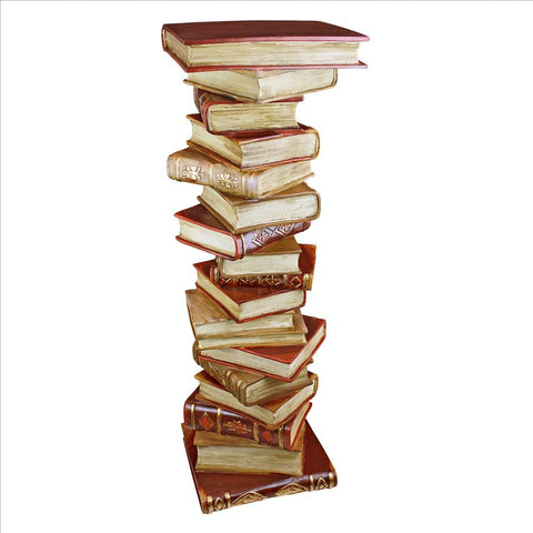 Power Of Books Sculptural Pedestal