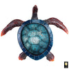 Image of Blue Sea Turtle Illuminated Wall Sculpture