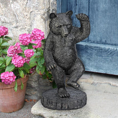 The Bear Dance Garden Statue