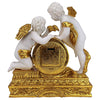 Image of Chateau Carbonne Cherub Mantle Clock