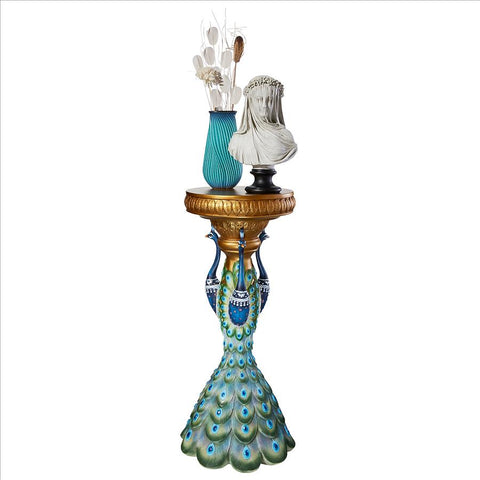 Great Ruler Peacock Pedestal