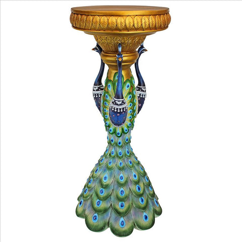 Great Ruler Peacock Pedestal