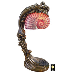 Siren Of The Sea Art Deco Lamp