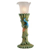 Image of Victorian Peacock Torchiere Table Lamp