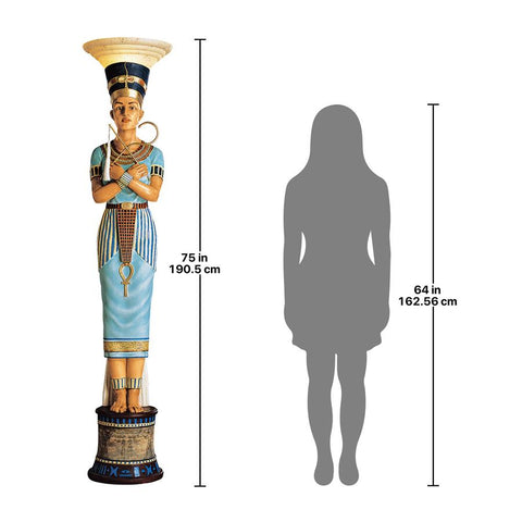 Queen Nefertiti Floor Lamp