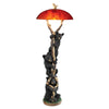 Image of Setting Sun Black Bear Floor Lamp