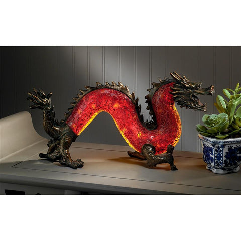 Dragon Dance Of Light Mosaic Lamp