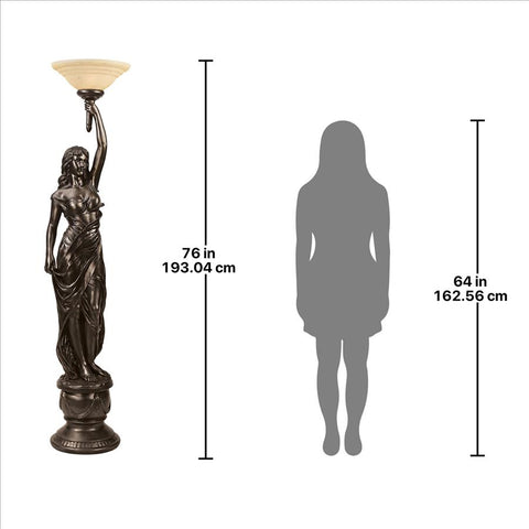 Goddess Hestia Floor Lamp
