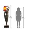 Image of Art Deco Goddess Of Light Floor Lamp