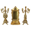 Image of Chateau Chambord Clock & Candelabra Set