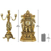 Image of Chateau Chambord Clock & Candelabra Set