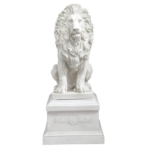 S/ Lion Of Florence W/ Base