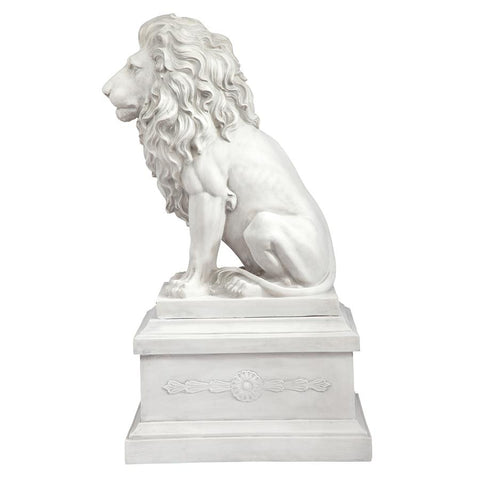 S/ Lion Of Florence W/ Base