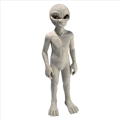 LARGE OUT OF THIS WORLD ALIEN STATUE