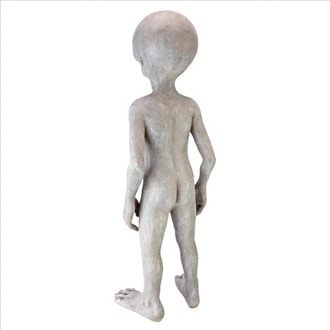 LARGE OUT OF THIS WORLD ALIEN STATUE