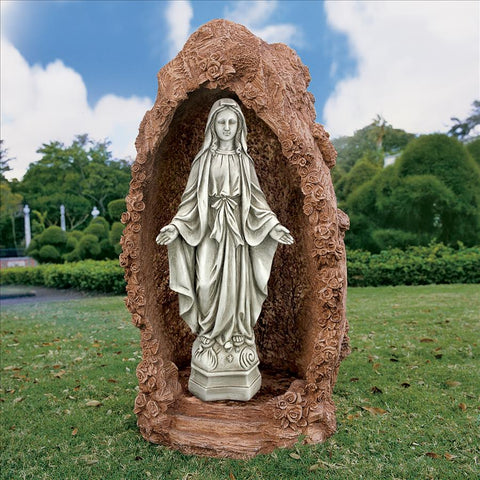 LARGE MADONNA OF NOTRE DAME STATUE